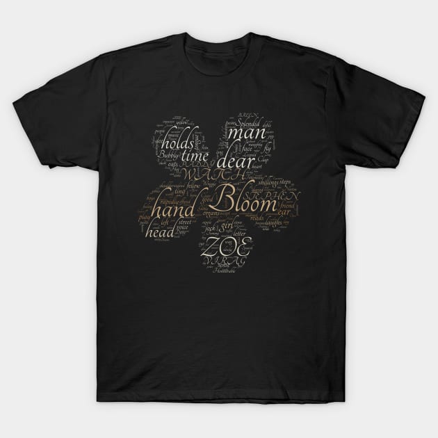 Dear Man Holds Time (Bisque) T-Shirt by The Glass Pixel